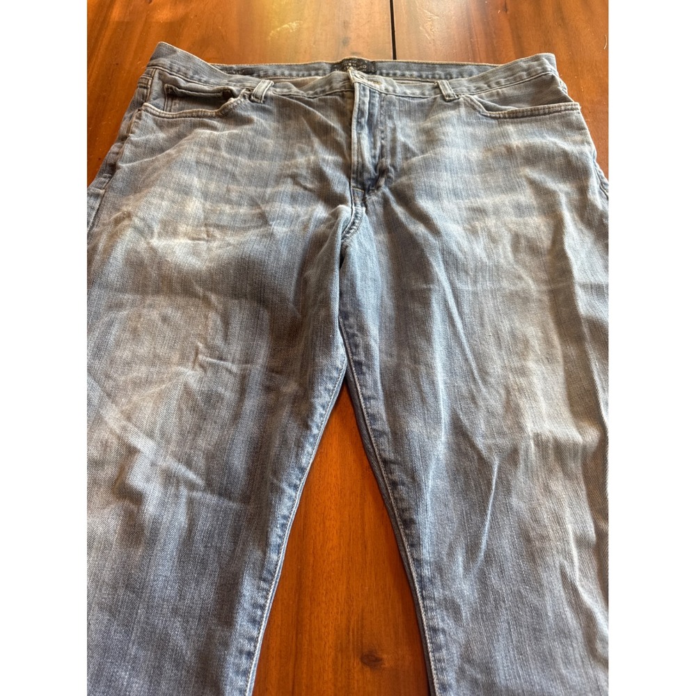 Lucky Brand 367 Vintage Boot Premium Italian Denim Jeans 40x34 Light Wash Blue